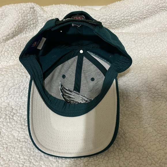 Philadelphia Eagles NFL Hat Cap Reebok Green Adjustable embroidered NFC East - Picture 6 of 8